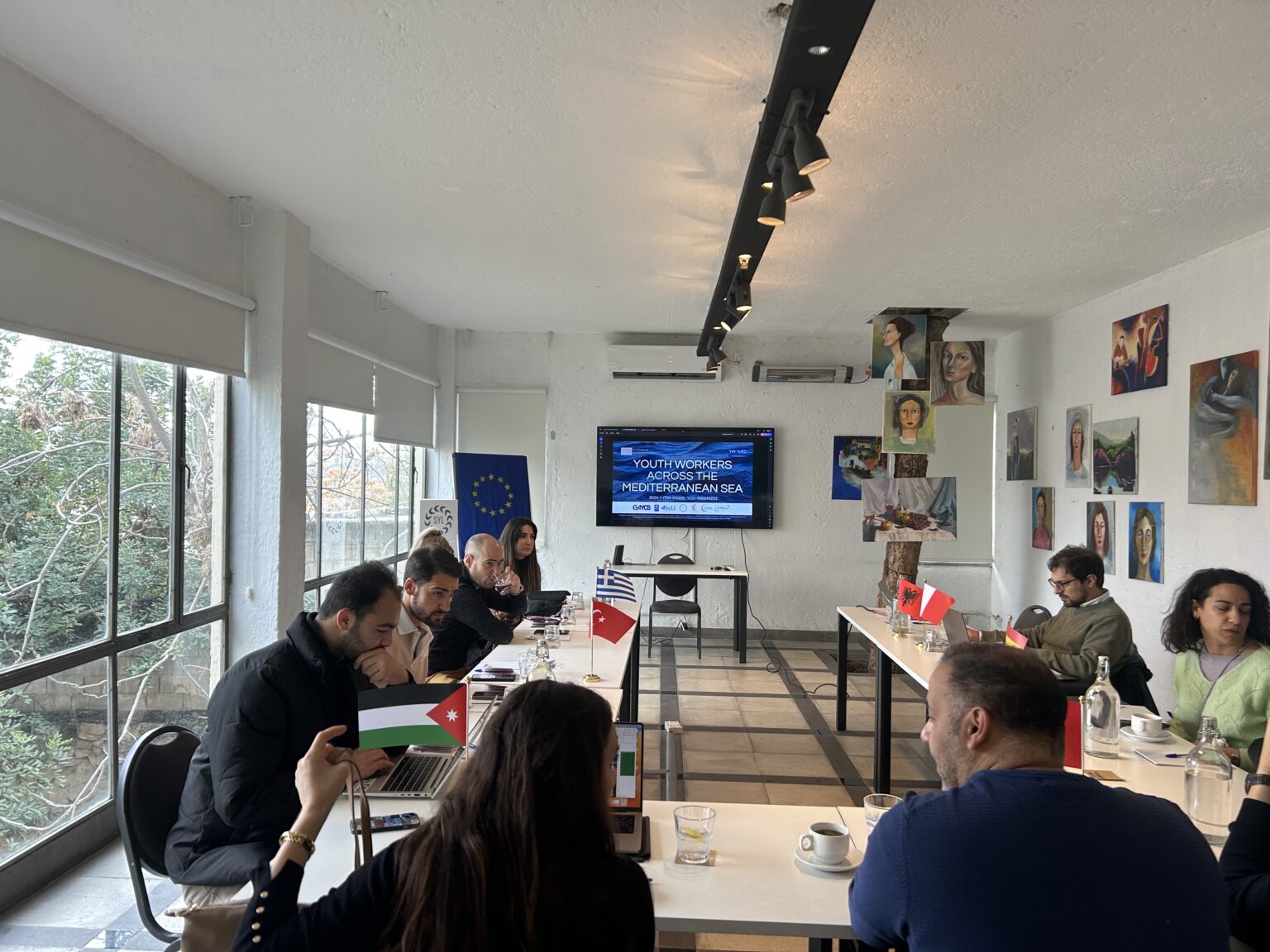 YW-MED partners during the Kick-Off Meeting
