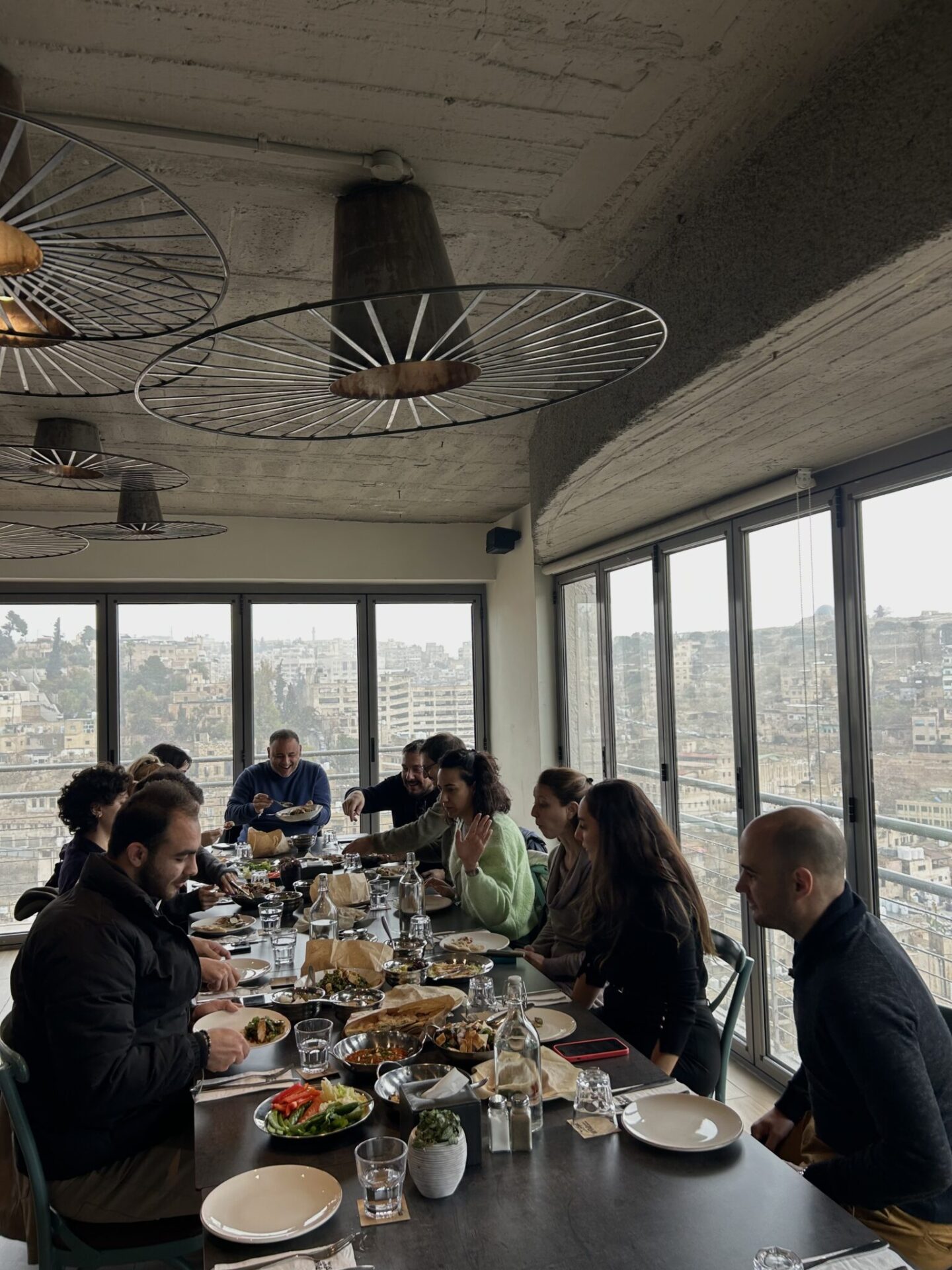 YW-MED team in Amman